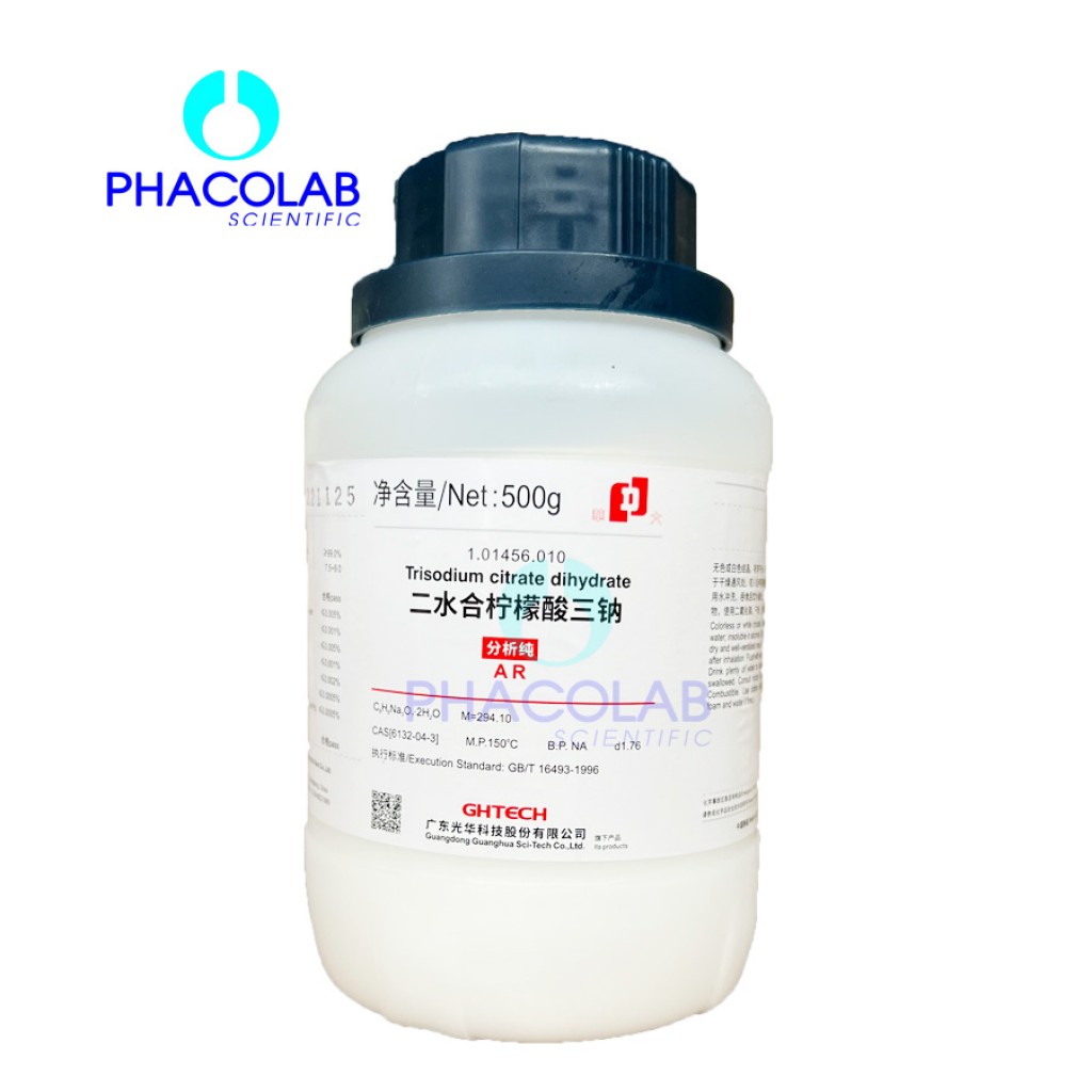 Jhd Trisodium Citrate Dihydrate C6h5na3o7 2h2o